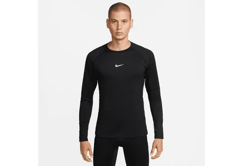 Nike Herren Np ToparLs Crew Sweatshirt, Black/White, L - Sweatshirt für Herren mit modernem, atmungsaktivem Design für maximalen Komfort und stilvollen Look.