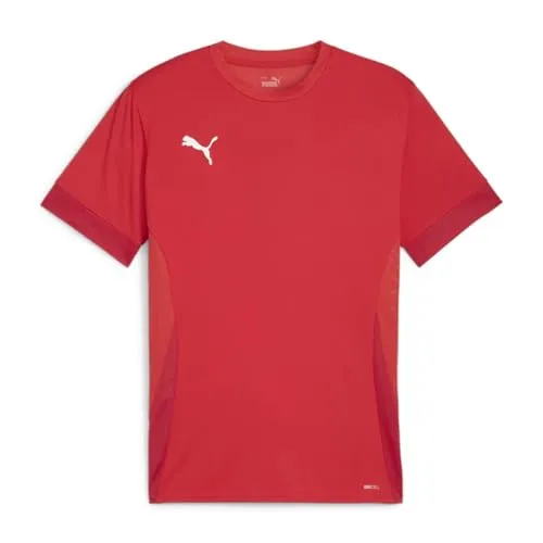 PUMA Unisex Teamgoal Matchday Jr Fußballtrikot, Puma Red-puma White-Fast Red, 140 EU