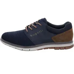 bugatti Sandman Herren Sneaker in Blau, Größe 45 - Herren-Sneaker mit gepolsterter Innensohle und Fersenkragen für optimalen Komfort, ideal für den Alltag.