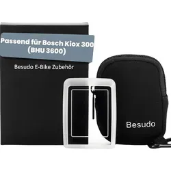 Besudo Schutzhülle-Set für Bosch Kiox 300 Display - Sonstiges Fahrradzubehör - 100% transparenter Displayschutz aus hochwertigem TPU-Material schützt vor Kratzern, Stößen und Witterungseinflüssen für unbeschwertes Radfahren.