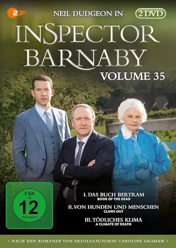 Inspector Barnaby Vol. 35 [2 DVDs] - Spannende Krimiserie auf 2 DVDs, ideal für Fans von Detektivgeschichten, freigegeben ab 12 Jahren.
