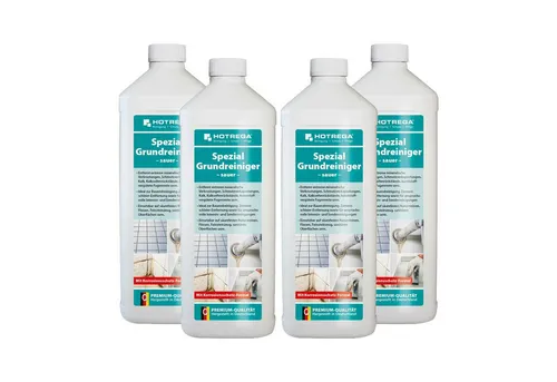 HOTREGA® Grundreiniger Bauendreinigung Kalkentferner Intensivreiniger Konz. x1L Grundreiniger