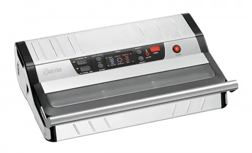 Bartscher Vakuumiergerät 420/20L 300746 - Effizientes Vakuumieren - Vakuumierer für kleine Mengen, ideal zum Vakuumieren, Marinieren und Versiegeln. Mit Rollenhalterung und integriertem Messer sofort einsatzbereit.