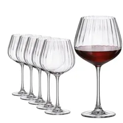 SAHM Gläser-Set Columba Rotwein Set Auswahl, 6-tlg. 640 ml von Sahm