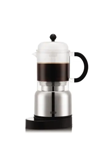 Bodum CHAMBORD Programmable Espresso Maker, 6 Tassen, 0.35l