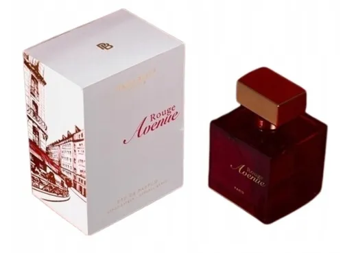 Paris Bleu Rouge Avenue Eau de Parfum 100 ml - Eau de Parfum mit warmen Ambernoten und blumiger Frische, perfekt für selbstbewusste Frauen, die Eleganz und Sinnlichkeit ausstrahlen wollen.