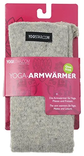 Yogistar Yoga-Armwärmer Grau