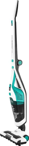 ECG VT 3420 BLAU 2in1 Stabstaubsauger - Stabstaubsauger & Elektrische Kehrbesen mit Handstaubsauger, Zyklon-Filtrationssystem und motorisierter Rotationsbürste für bis zu 60 Minuten kabellosen Betrieb.