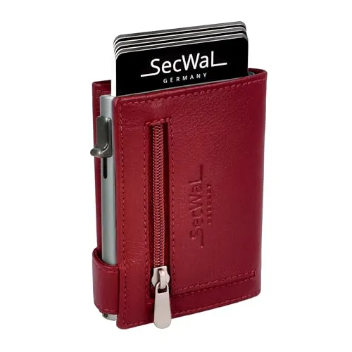 SecWal Geldbörse in rot von SecWal