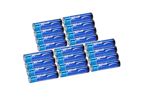 XCell 20x XCell LR03 Micro Super Alkaline Batterie AAA 5x 4er Folie Batterie