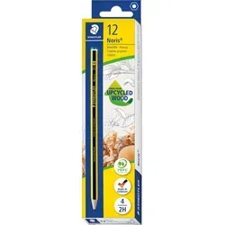 STAEDTLER 120-4 - Bleistift, Härtegrad 2H, 2 mm, Sechskantform