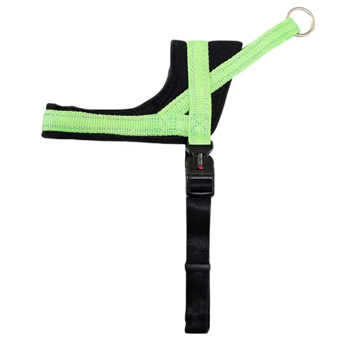 Wolters Hunde-Geschirr Geschirr Soft & Safe reflektierend lime/schwarz