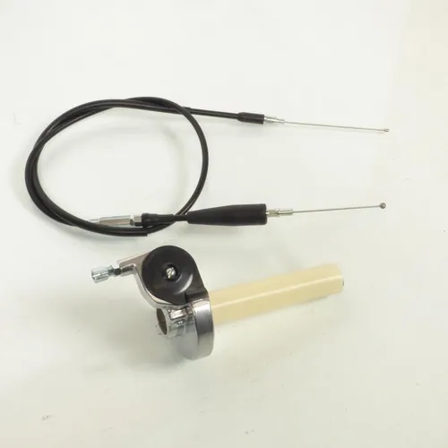 Kit Gasgriff Schnellzug und Gaskabel 103/122cm für Motorrad 2T