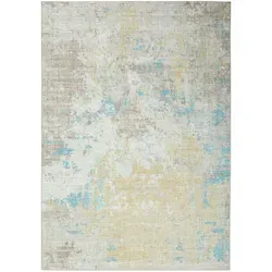 benuta Pop Laury Gelb 80x150 cm - Moderner Kurzflor-Teppich - Verleih deinem Wohnzimmer einen Hauch von Persönlichkeit mit dem LAURY Teppich. Robust, pflegeleicht und in verschiedenen Designs erhältlich – ideal für jeden Einrichtungsstil.