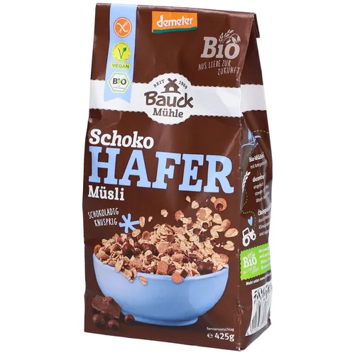 Bauckhof Hafermüsli Schoko, glutenfrei von Bauckhof