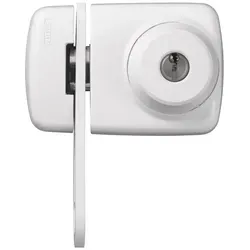 ABUS WET-Zusatzschloss 7535 EK mit Sperrbügel - Türsicherungen, hochwertiges Zusatzschloss mit Anwesenheitsschutz durch Sperrbügel und made in Germany für erhöhte Sicherheit.