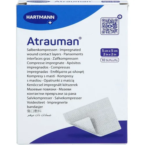 ATRAUMAN 5x5 cm steril Kompressen 10 St.