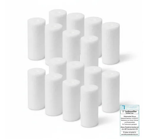 Trinkwasserladen Filter-Set 10x 5