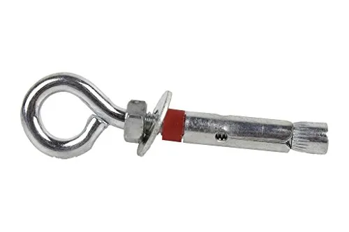 ANCLAJE METALICO C/ARGOLLA 6/8X45 - Unid: 100