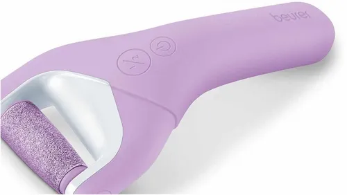 Beurer MP 59 - Wasserfester elektrischer Hornhautentferner, 2 Geschwindigkeitsstufen, ideal für nasse und trockene Füße, leistungsstarker Akku mit 3 Stunden Laufzeit