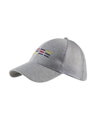 BLAKLÄDER Trucker Kappe grau Melange One Size - Stylische Trucker Kappe in grau Melange, ideal für Freizeit und Outdoor-Aktivitäten. Hoher Tragekomfort und modernes Design machen sie zum perfekten Accessoire.