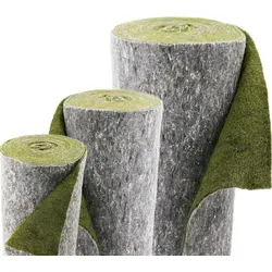 Aquagart Ufermatte 19m x 0,5m Grün – Böschungsmatte für Teichrand