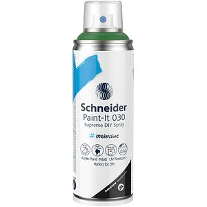 Schneider Paint-It 030 Supreme DIY Acrylspray Sprühfarbe grün, 1 St.
