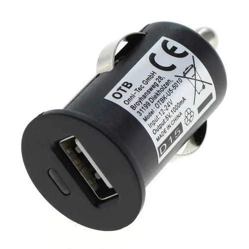 Kfz USB Adapter Zigarettenanzünder Mini Auto Ladegerät 1000mA 12V ultraflach