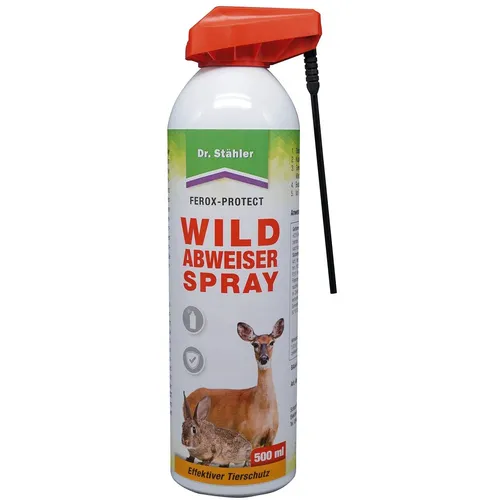 Dr.Stähler Ferox-Protect Wildabweiser Spray - Universalabwehr für drinnen, effektiver Schutz vor Wildtieren mit langanhaltender Wirkung.