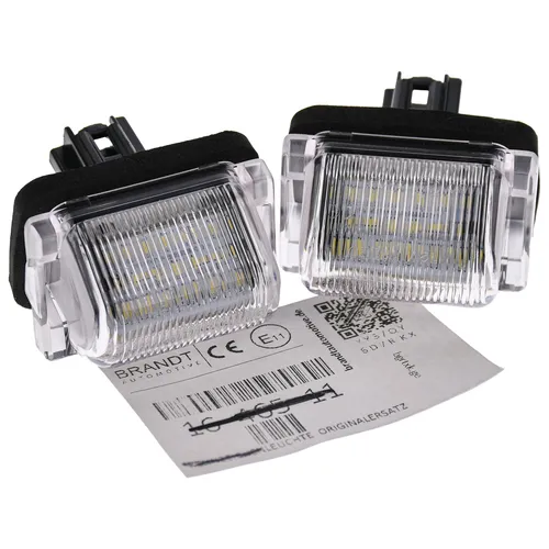 BRANDT Kennzeichenbeleuchtung LED für MAZDA 2 I DY 02-07 5 II CW 12-15 CX-9 I TB
