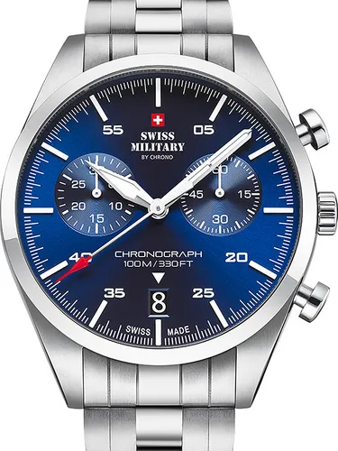 Swiss Military SM34090.02 Chronograph Herrenuhr 43mm