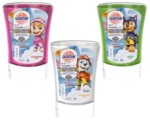 Sagrotan No-Touch Kids Nachfüller - Mix-Set - 3 x 250ml