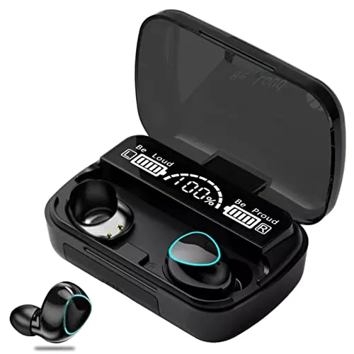 Kopfhörer TWS Bluetooth 5.2 kompatibel für Xiaomi Smartphone In-Ear Ohrhörer Wireless Headset Kabellos Touch Control LED Anzeige, Smartphone:Xiaomi Redmi 13C / 13R