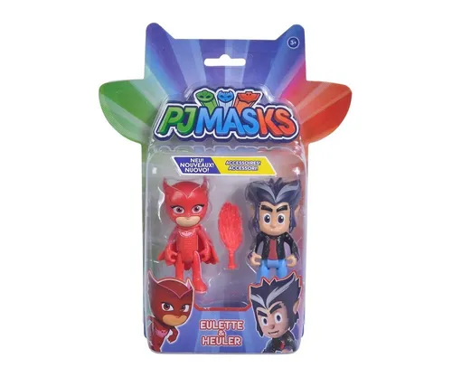 Simba 109402418 - PJ Masks Figuren-Set Eulette + Heuler