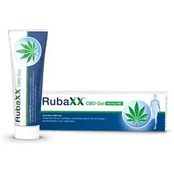 Rubaxx Cannabis CBD Gel 180 ml - Arzneimittel - rezeptfreies CBD Gel zur Linderung von Schmerzen und Verspannungen, ideal für eine gezielte Anwendung.