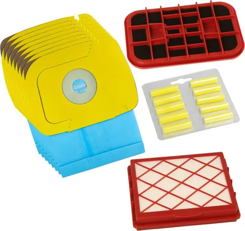 Staubsaugerbeutel Filter Set Duft geeignet für Electrolux Lux 1 D 820 Royal 10