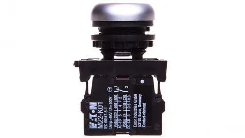 Eaton 216510 Drucktaster - 1 Öffner flach, rot mit Frontbefestigung, ideal für zuverlässige Steuerungen und langlebige Nutzung