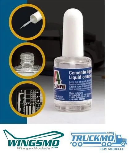 Produktbild Italeri Kleber Plastikklebstoff mit Pinsel 15ml 3990
