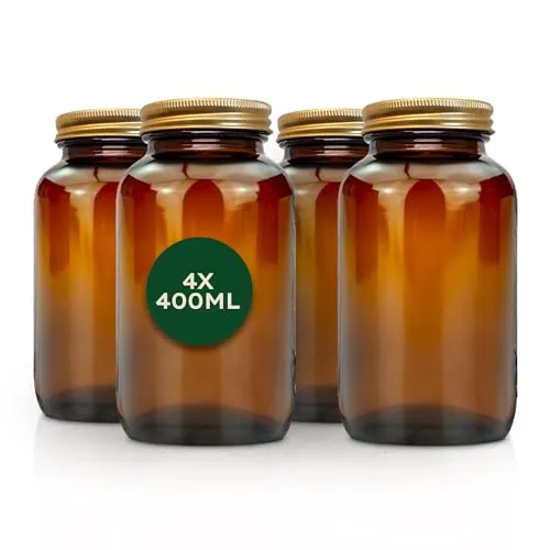 Nature Basics Vorratsdosen Glas Set in braun von Nature Basics
