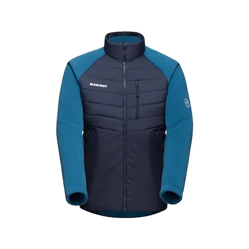 Mammut Innominata ML Hybridjacke Herren - Hochwertige Midlayer für Outdoor - Funktionsjacken: Die Innominata Hybridjacke kombiniert Polartec High Loft Fleecematerial für optimale Wärme und Atmungsaktivität, ideal für Wandern und Trekking.