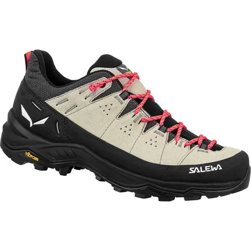 Salewa Alp Trainer 2 Schuh Damen oatmeal/black (7265) 7,5 - Wanderschuhe für Damen mit exzellenter Dämpfung und optimalem Grip. Der Alp Trainer 2 bietet durch das 3F-System perfekten Halt und Komfort für lange Trekkingtouren.