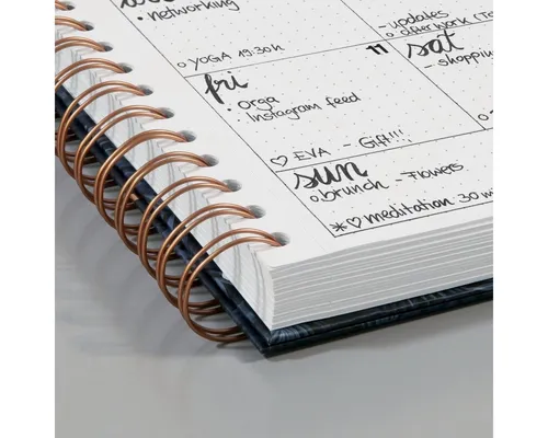 Sigel Notizbuch Spiral-Notizbuch Jolie Inspire A5 Dot-Lineatur 120 Seiten 100g/qm Swee