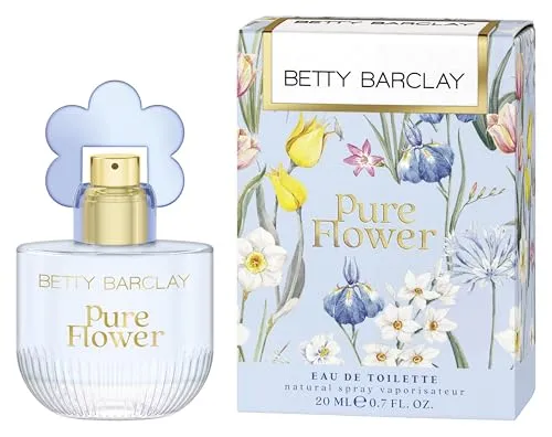 Betty Barclay Pure Flower Eau de Toilette 20ml - Eau de Toilette für Damen, vereint cremige Blumennoten und sinnliche Aromen für ein elegantes Dufterlebnis. Vegan und ohne tierische Inhaltsstoffe.