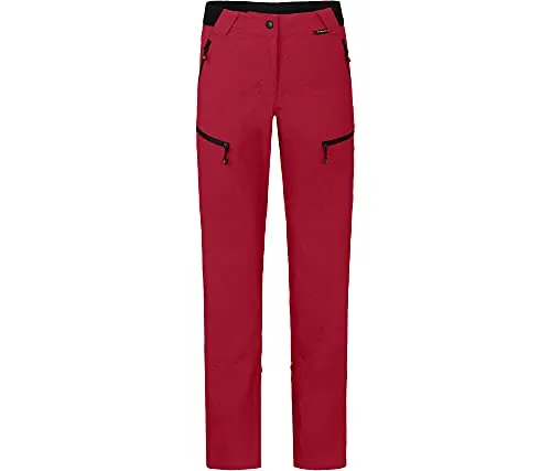 Bergson PORI | Damen Wanderhose, robust, elastisch, Chili Pepper [129], 50 - Damen