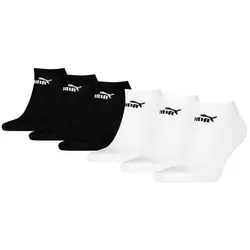 PUMA Sportsocken PUMA Damen und Herren Elements Sneaker Socken im 6er Pack (6-Paar) Logoschriftzug bunt 43-46