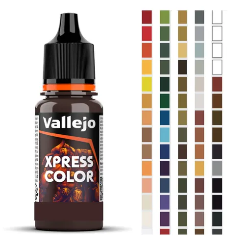 Game Color Xpress | Vallejo Fantasy-, TableTop & Modellbau-Farbe, Farbton: 472 Mahagony