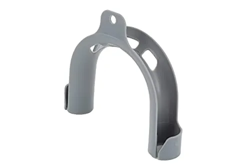 DL-pro Haltebogen universal für Ablaufschlauch - Ablaufschläuche für Waschmaschinen, 180 Grad Haltebogen aus PVC für optimales Abfließen des Wassers und sicheren Halt des Schlauchs. Universell kompatibel mit vielen Marken.