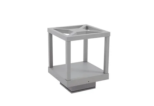 Lucande Außen-Stehlampe Lealan, 1 x 12 W LED, warmweiß - Standleuchten, wetterfest mit Schutzart IP54, ideal für die stilvolle Beleuchtung von Außenbereichen.