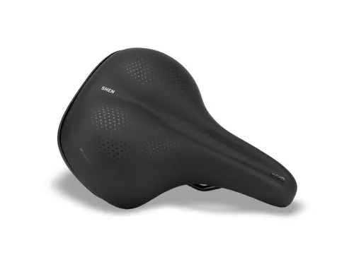 CUBE ACID Shen S/M Fahrradsattel - Ergonomischer City- & Tourensattel, ideal für aufrechte Sitzposition und optimalen Komfort mit Druckentlastung durch Ergo-Relief-Channel.