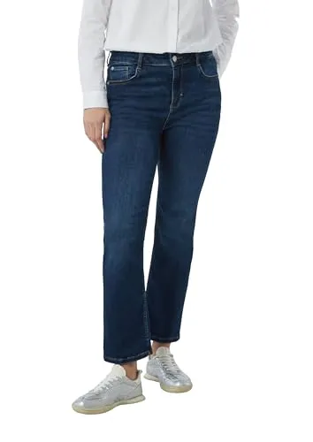 comma Jeans-Hose - Damen-Jeanshosen mit entspannter Passform, 5-Pocket-Design und Mid Rise-Bund für optimalen Tragekomfort und Stil.